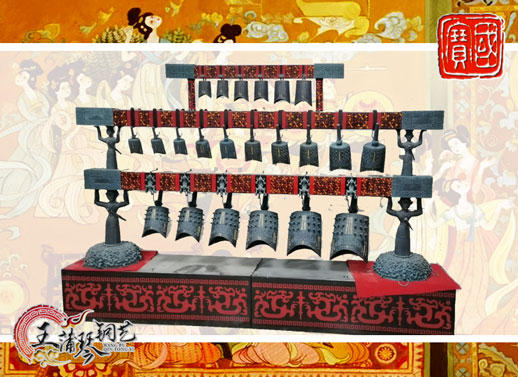 22件C型編鐘、小型演奏級、F調(diào)主旋律